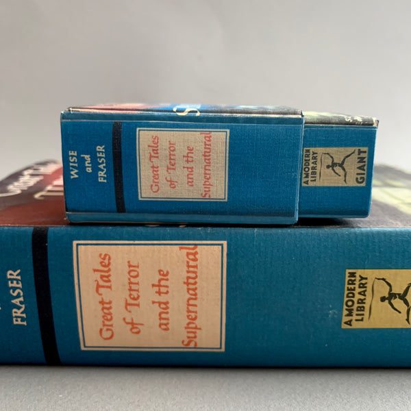 Magic the Gathering Brass Bookmark in Trinket Box Decoupaged w/ Retro Tales of Terror BookBrass Bookmark and Notecard in Decoupaged Keepsake Box