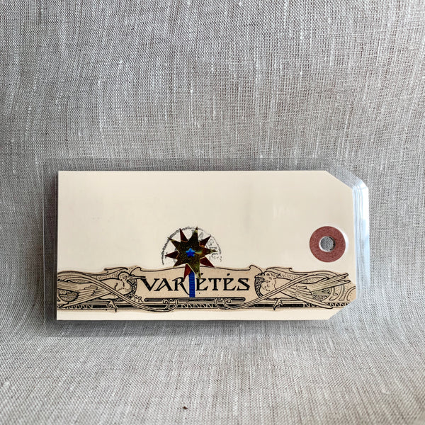 Handcrafted Luggage Tag: Vaudeville / Burlesque