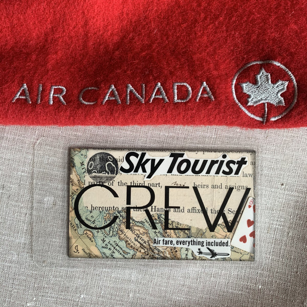 Handcrafted Luggage Tag: Cabin crew 1 / Flight attendant