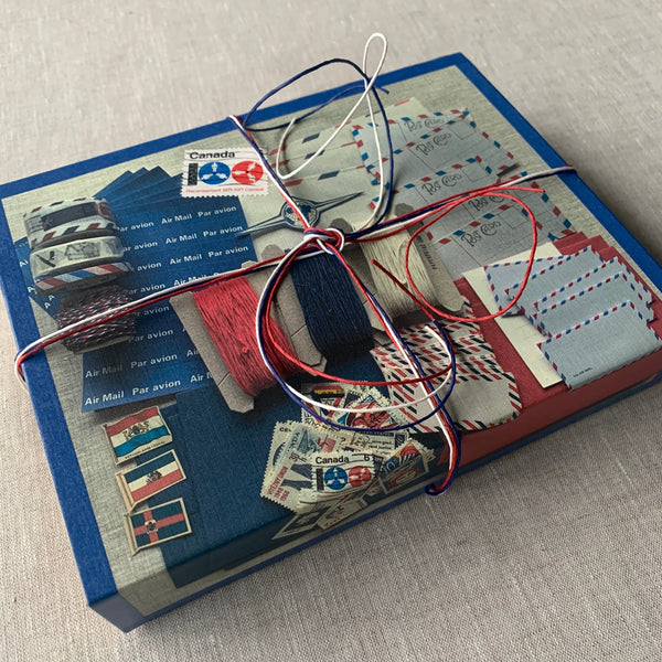 The Ultimate Red, White, and Blue Airmail Treasure Box