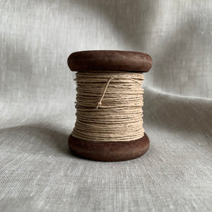Natural / Kraft - PaperPhine Strong Paper Twine on Wooden Bobbin
