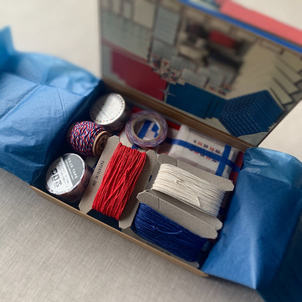 The Ultimate Red, White, and Blue Airmail Treasure Box